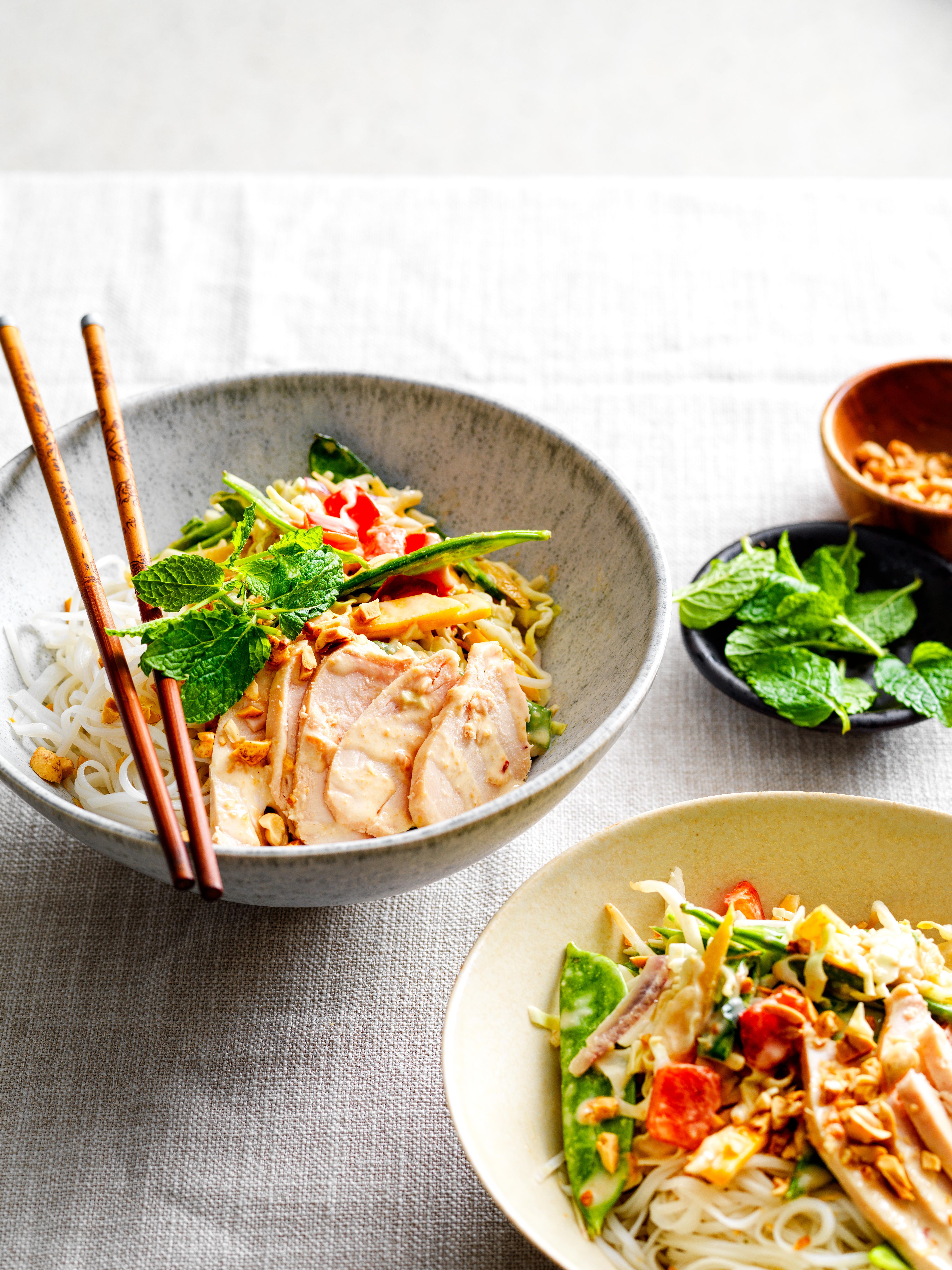 Thai chicken salad